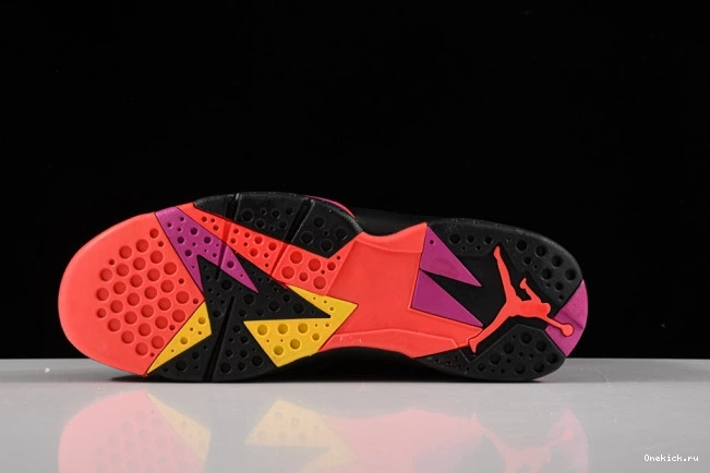 One Kick Patent 7 Jordan Air Retro 313358-006 Black 0723